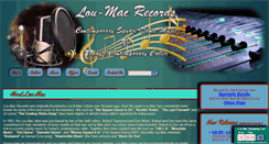 Desktop Screenshot of lou-macrecords.com